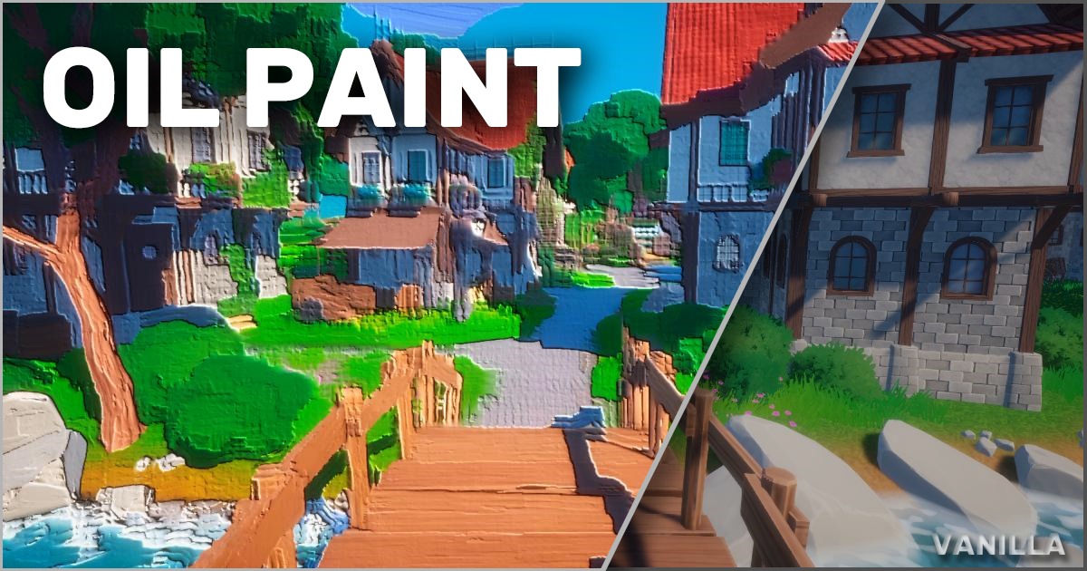 Artistic: Oil Paint | Fullscreen & Camera Effects | Unity Asset Store