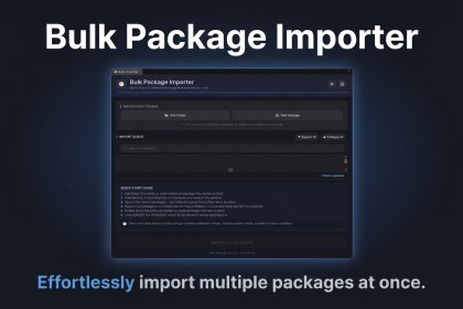 Bulk Package Importer