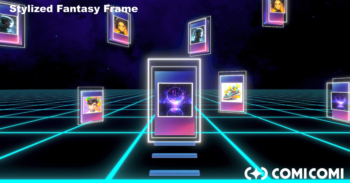 Stylized Fantasy Frame | 3D Props | Unity Asset Store