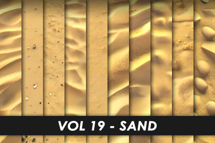 Realistic Textures - Vol 19 - Sand