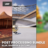 Post Processing Bundle - Blur, Sharpen & Outline for URP