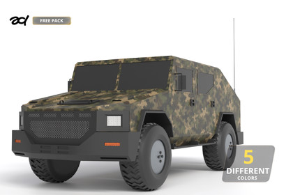 STYLIZED TACTICAL VEHICLE - FREE STARTER PACK