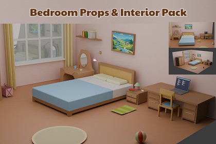 Bedroom Props & Interior Pack