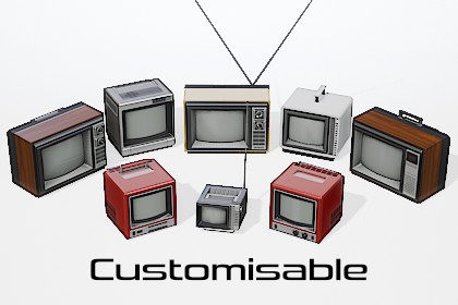80s TVs Vol.3 Portable TVs
