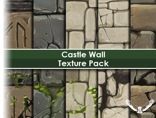 Castle Wall Texture Pack | 2D 돌 | Unity Asset Store