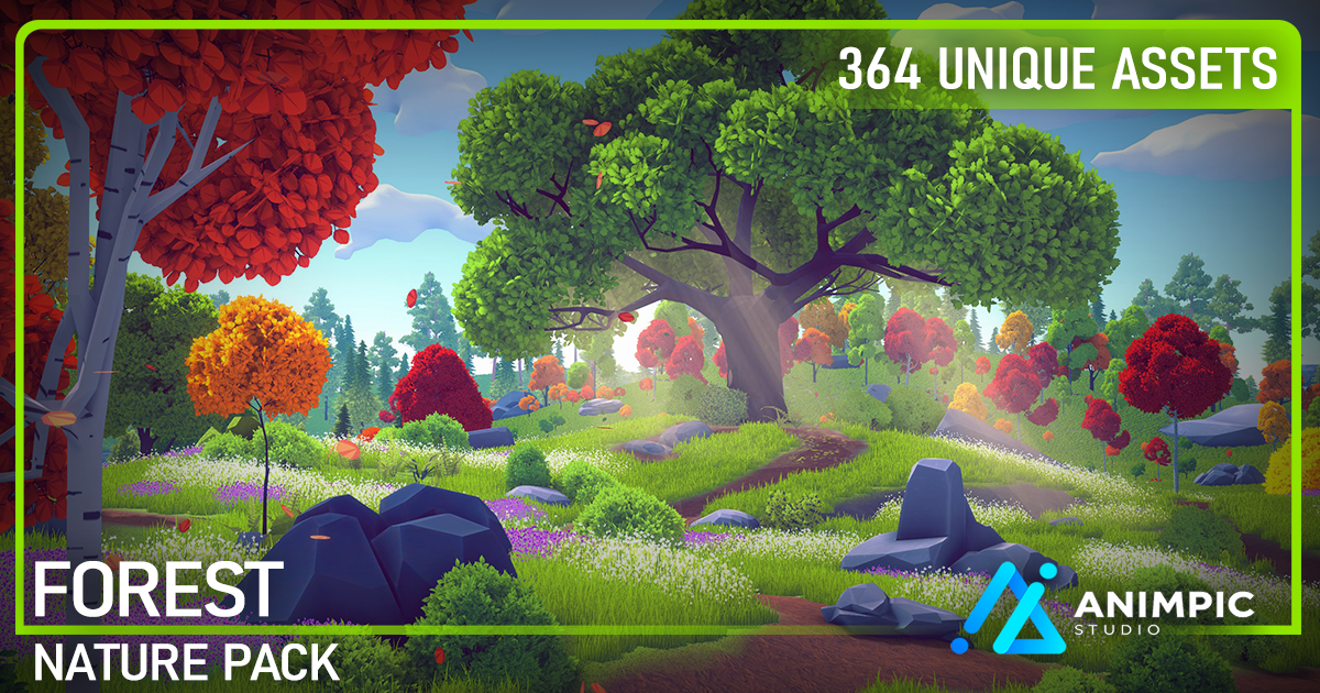 POLY - Nature Pack | 3D Environments | Unity Asset Store