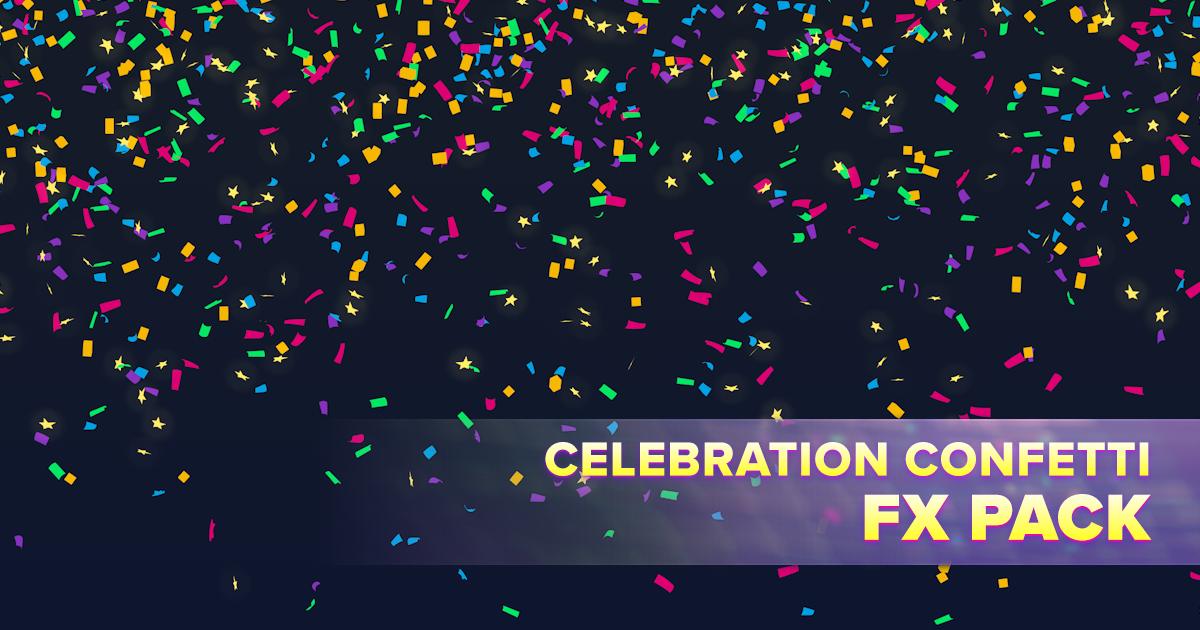 Celebration Confetti FX Pack | VFX 粒子 | Unity Asset Store
