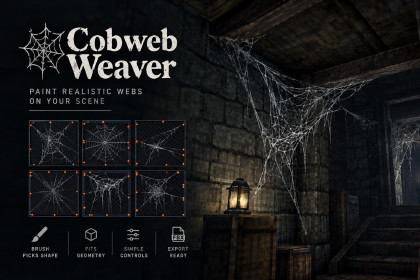 Cobweb Weaver - Paint Spider Webs Onto Your Geometry