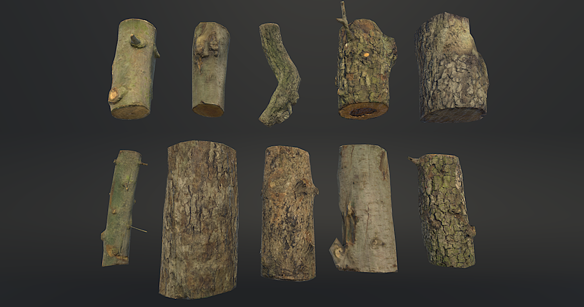 Firewood Logs | 3D Props | Unity Asset Store