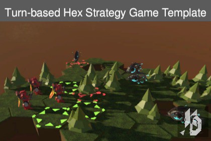 Turn-based Hex Strategy Game Template