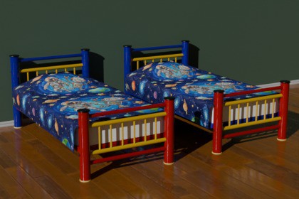 Retro Bunk Bed - Vintage Bed