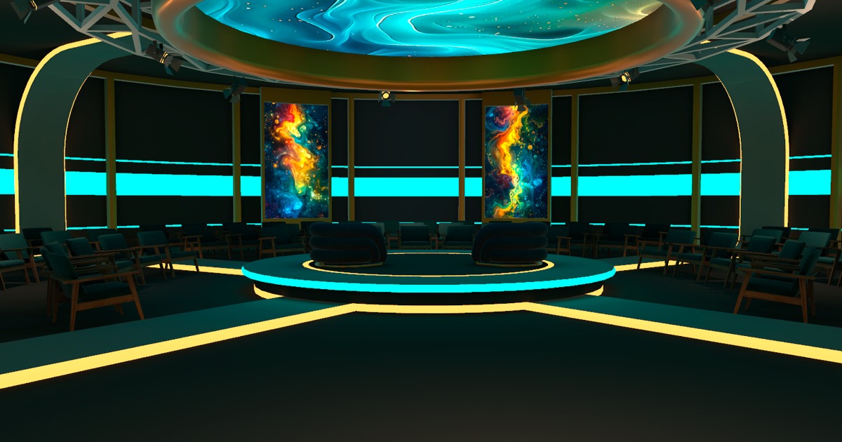Circular Conference Room 02 | 3D Environments | Unity Asset Store
