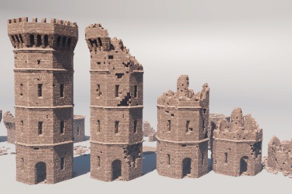 Modular Tower HDRP