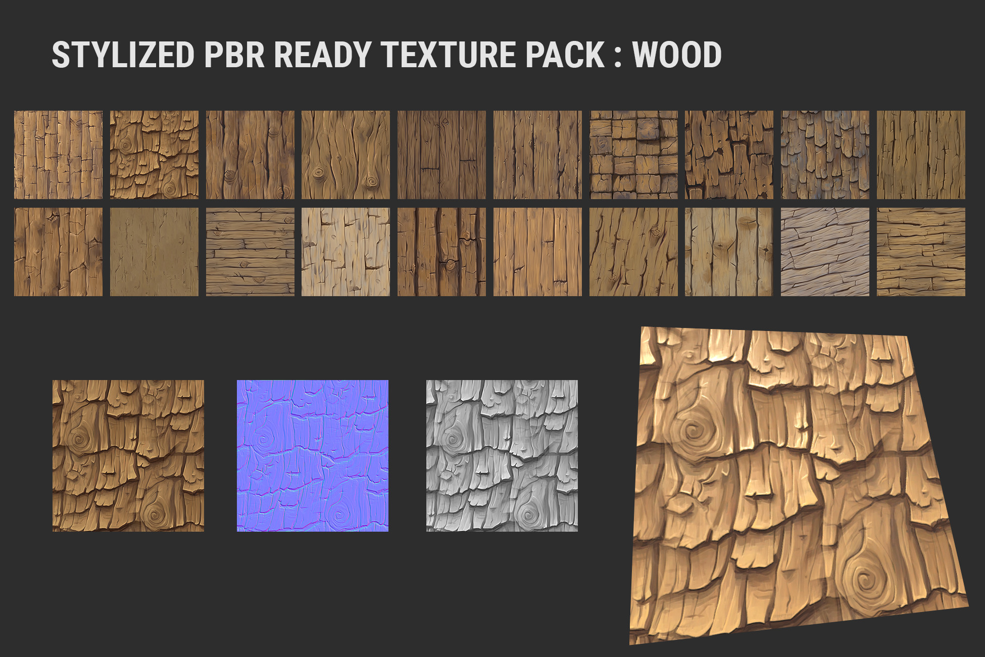 Texture Pack : Wood | 2D 木 | Unity Asset Store