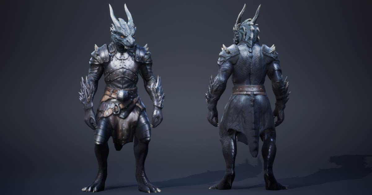 Dragon Warrior_1 | Characters | Unity Asset Store