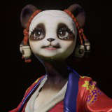 Panda girl