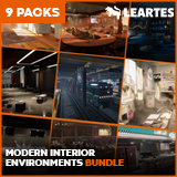 Modern Interior Environments Bundle