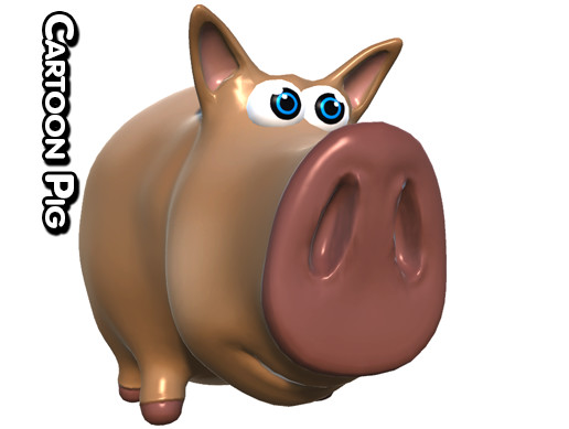 Unity Pig Cartoon Pig | 3D 캐릭터 | Unity Asset Store