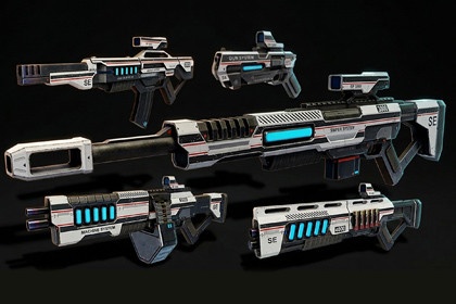 Sci-Fi Weapons Pack Vol. 1