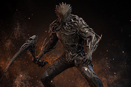 Dark Armored Creature