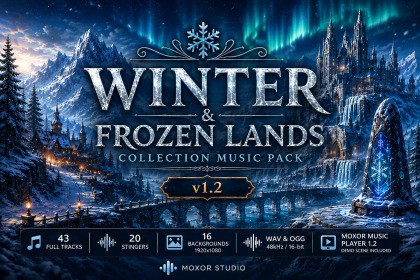 Winter & Frozen Lands Collection Music Pack