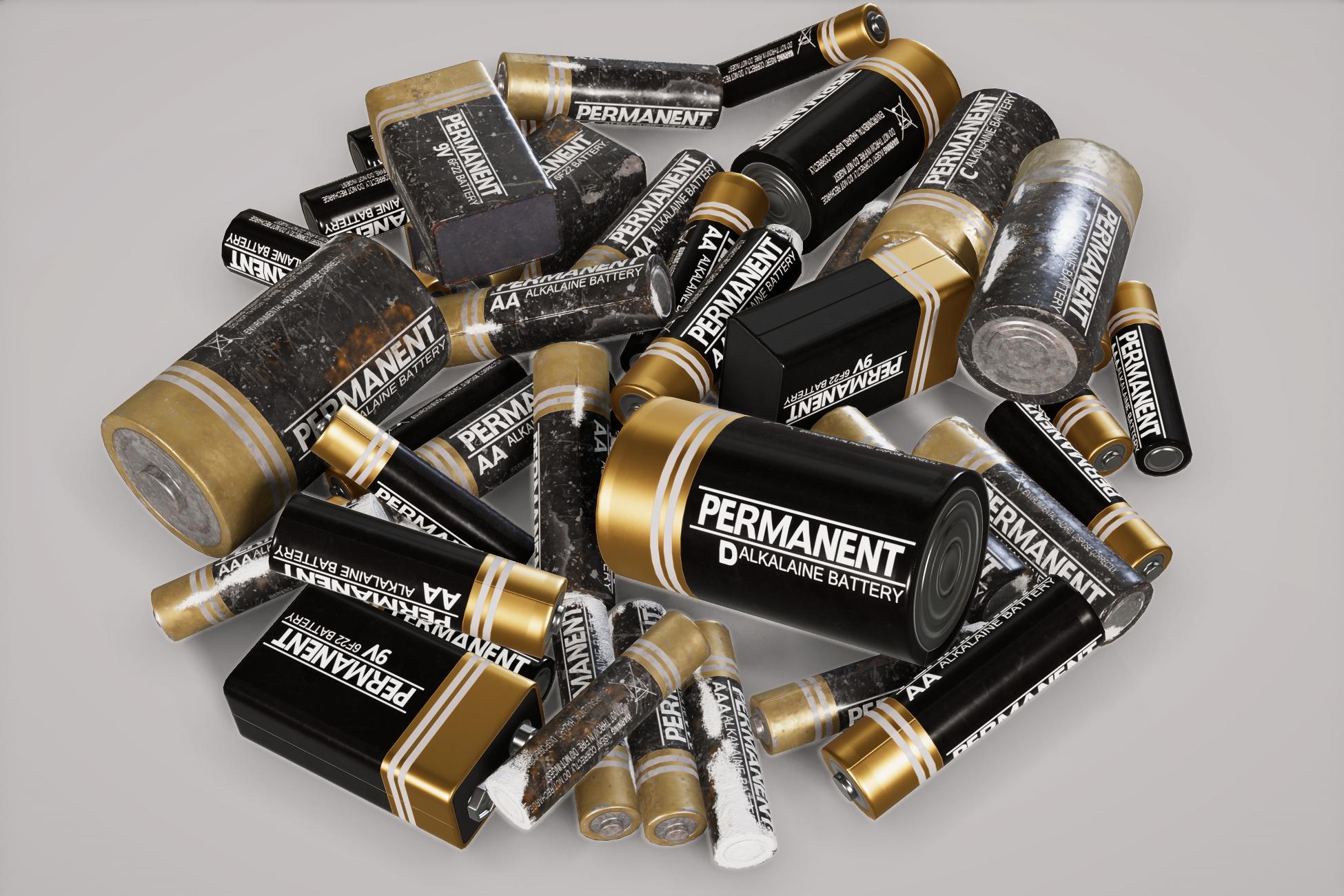 Battery Pack Permanent | 3D Electronics | Unity Asset Store