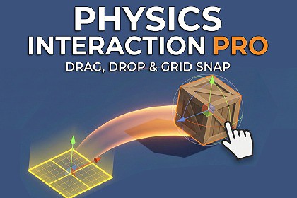 Physics Interaction Pro: Drag, Drop & Grid Snap