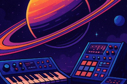 Astrokid Mini Pack - Orbital Drift (Retro Sci-Fi)