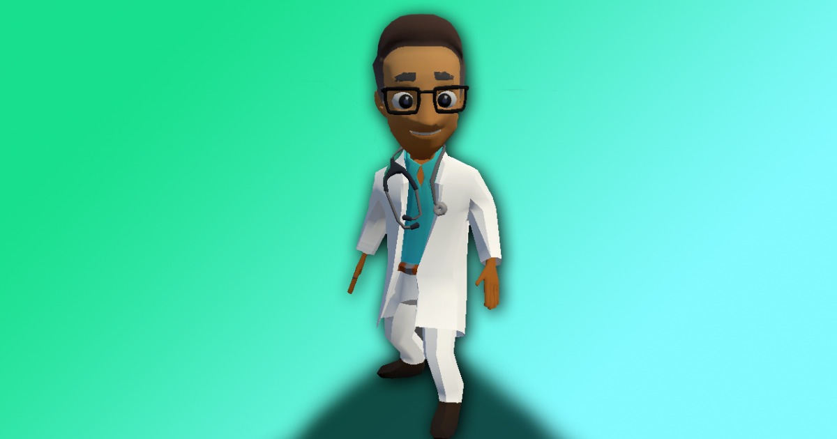 3D Low Poly Doctor Character - Game Ready Asset | 3D 角色 | Unity Asset Store