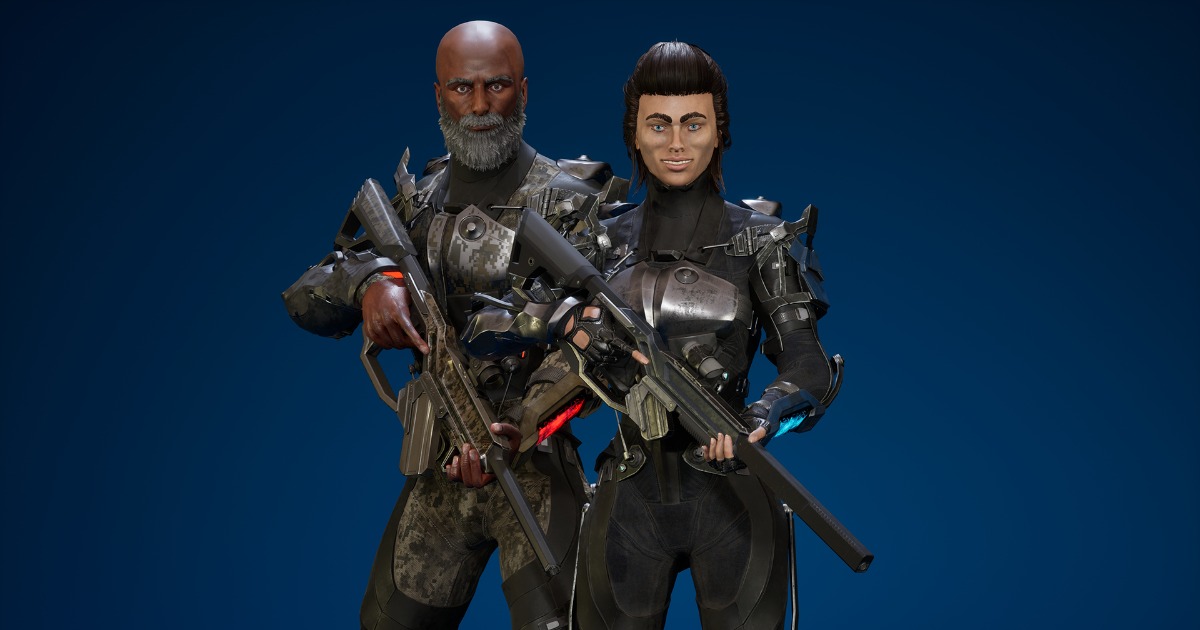 ExoSoldiers 01 | 3D Characters | Unity Asset Store