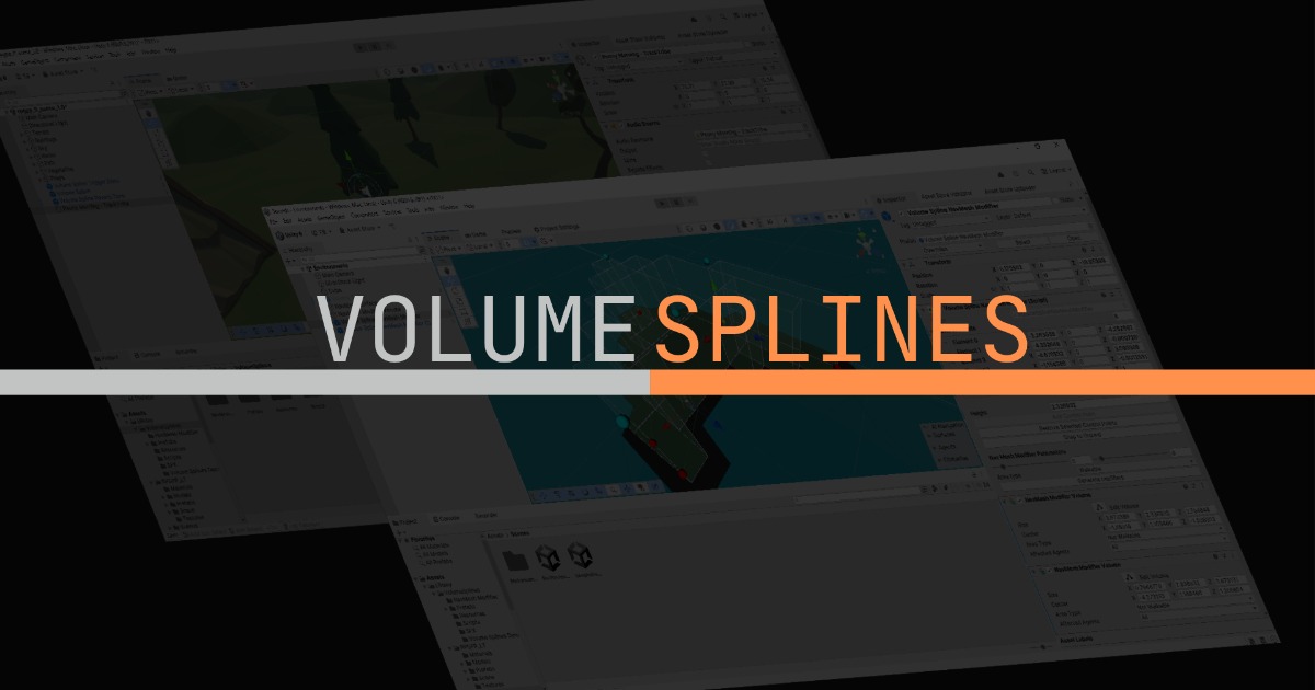 Volume Splines (Trigger Zones, Reverb Zones, NavMesh Modifiers, etc ...