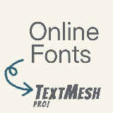 Online fonts 2 TextMesh Pro