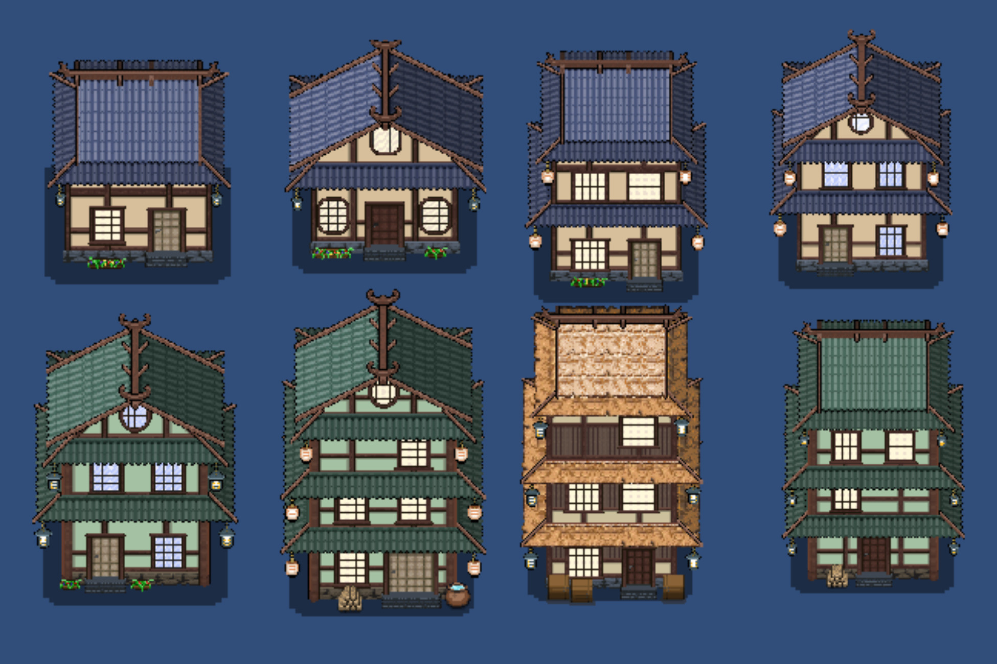 2D Modular House V2 | 2D Environments | Unity Asset Store