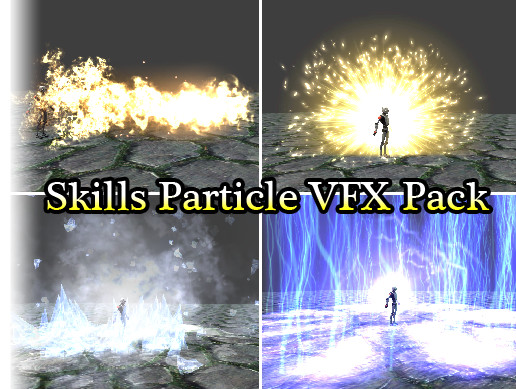 Skills Particle VFX Pack (full version) | VFX Particles | Unity Asset Store