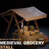 Medieval Grocery Stall