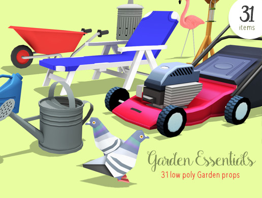 Garden Essentials | 3D Props | Unity Asset Store