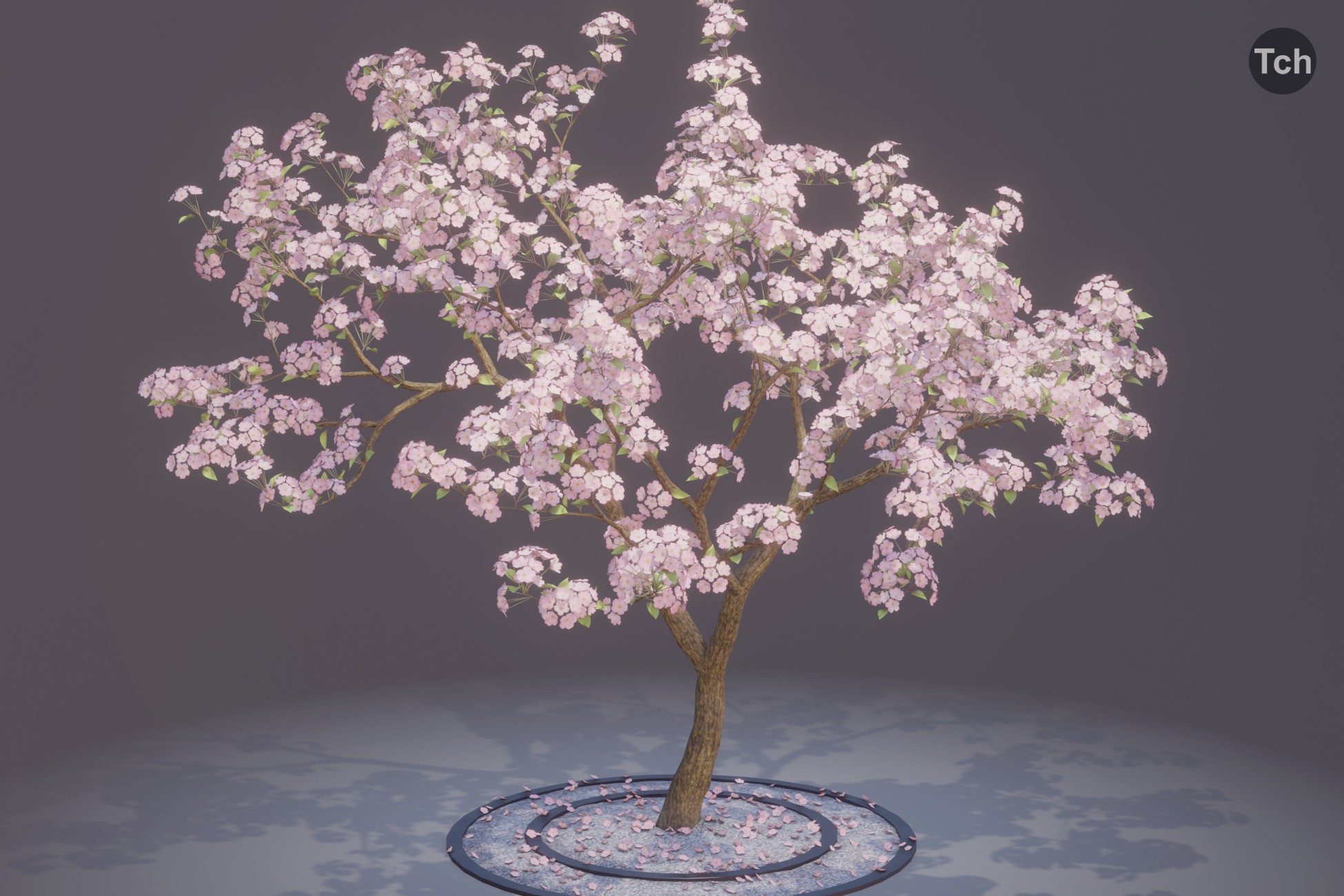 Spring tree (3D) | 3D Trees | Unity Asset Store