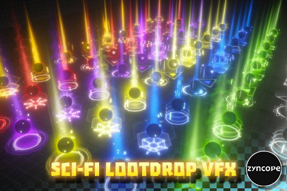 Loot Drop VFX - Sci-fi