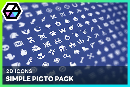 2D Icons - Simple Picto Pack