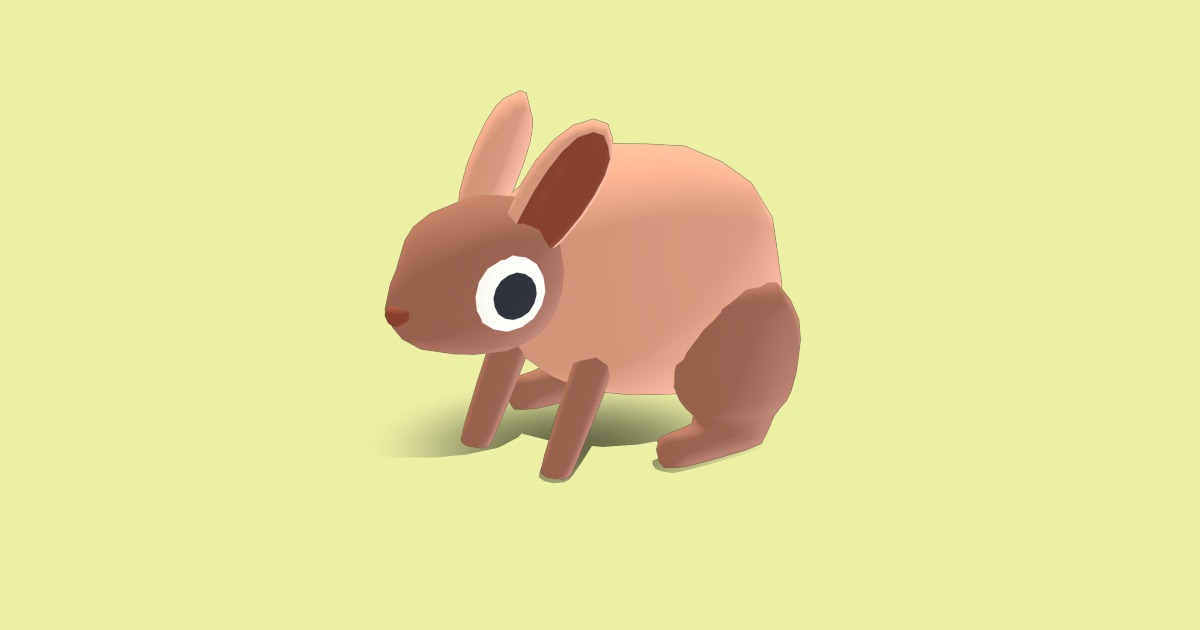 Volcano Rabbit - Quirky Series | Characters | Unity Asset Store