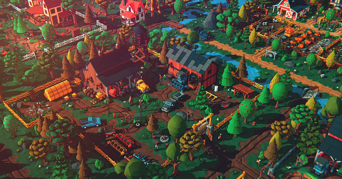 Farm Life | 3D Industrial | Unity Asset Store