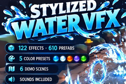 Stylized Water VFX 122 effects