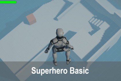 Starter Assets Third Person Controller Superhero - Basic
