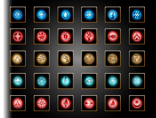 Element Icon Rpg RPG Magic Elements Icons Pack | 2D Icons | Unity Asset Store