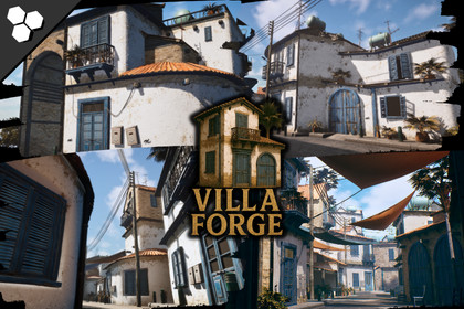 Villa Forge (Modular House, Modular Building, Modular Villa, Coastal Town, Town)
