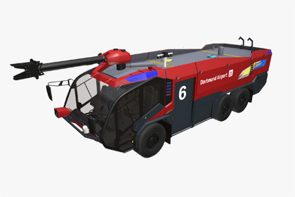 Airport Fire Truck 6x6 Dortmund (385)