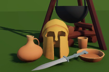 Ancient Kingdoms Military March Props