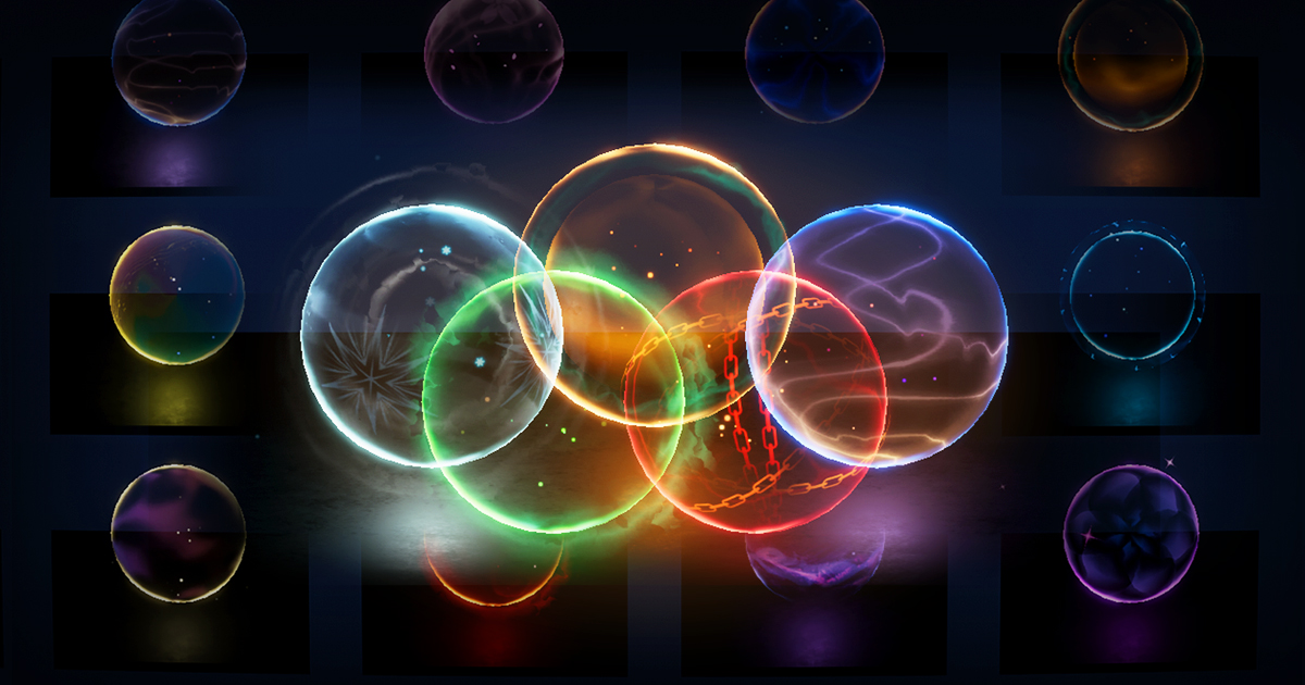 Magic Shield Bubbles | VFX Particles | Unity Asset Store