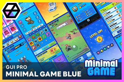 GUI Pro - Minimal Game Blue