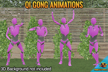 Qi Gong animations (Motion Cast - FREE02)